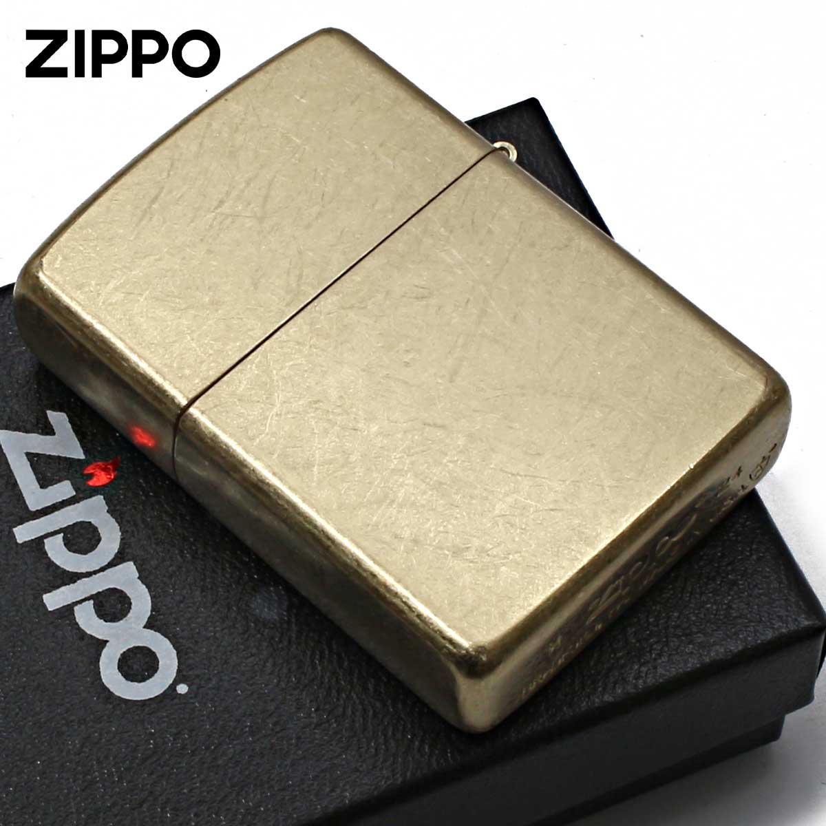 ぶんさん専用 ZIPPO（ジッポー） ジッポライター アーマー タンブル ブラス ARMOR