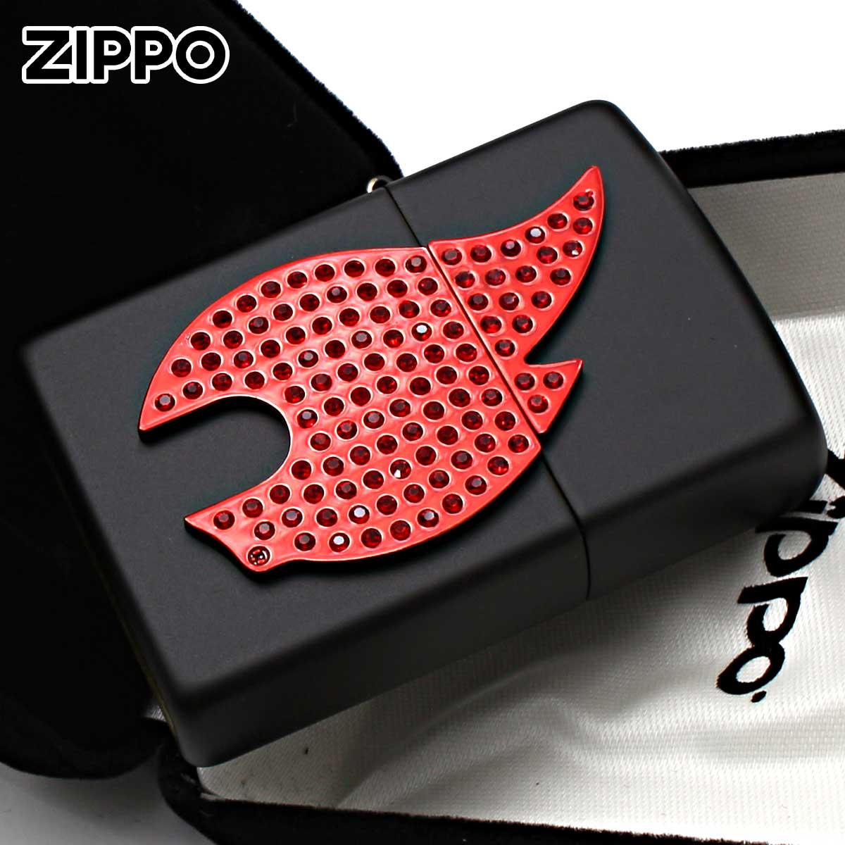 ZIPPO（ジッポー） ジッポライター 炎 アイコンフレーム クリスタル 