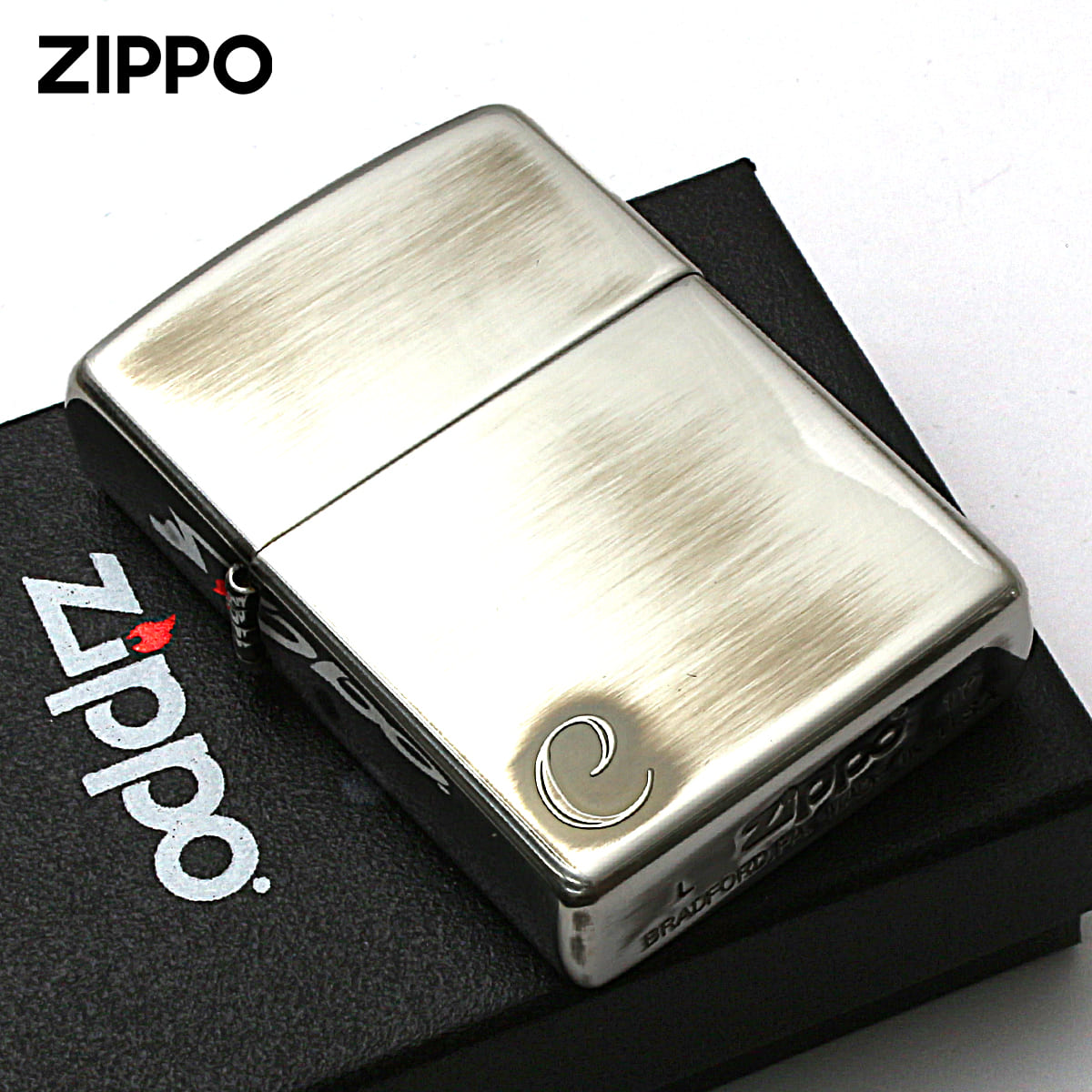 ZIPPO（ジッポー） ジッポライター アルファベット イニシャル The 