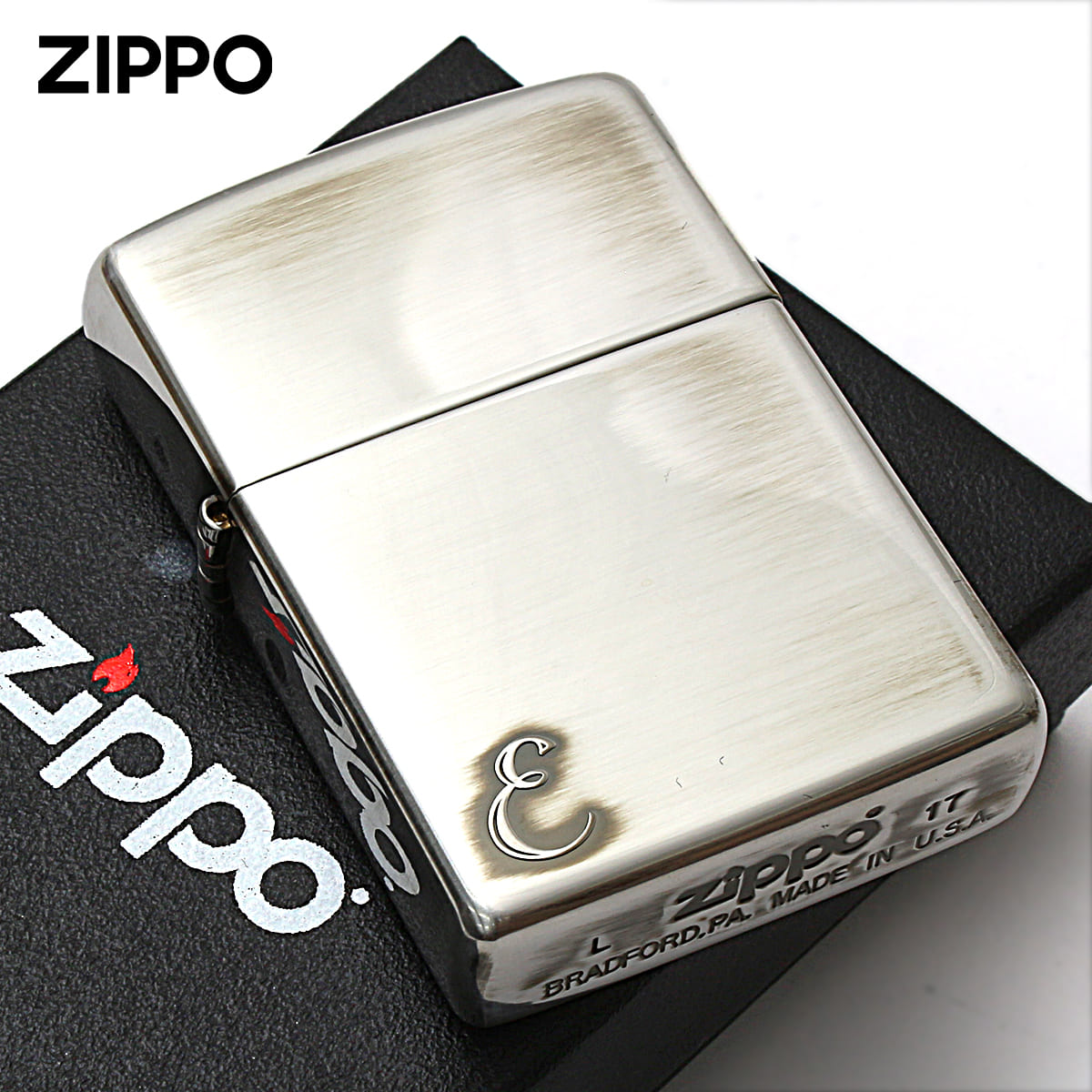 ZIPPO（ジッポー） ジッポライター アルファベット イニシャル The 