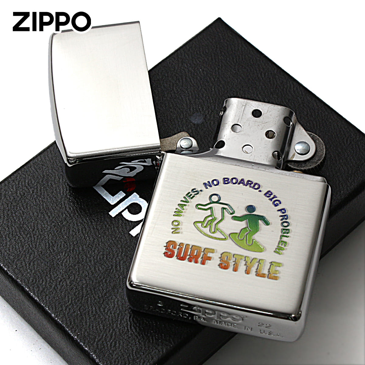 ZIPPO（ジッポー） ジッポライター サーフィン ピクトグラム Surfing 