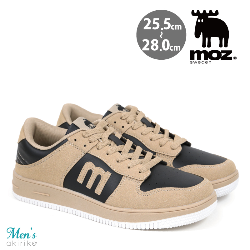 moz（モズ） moz MOZ スニーカー メンズ ローカット コンビカラー 運動