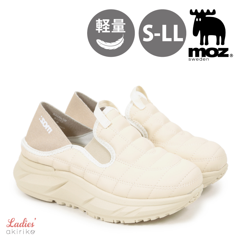 moz（モズ） スリッポン クロッグ レディース 2WAY 折りたたみヒール