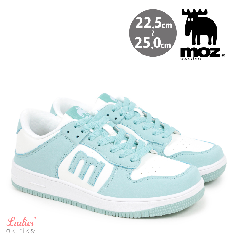 moz（モズ） スニーカー レディース ローカット コンビカラー 運動靴