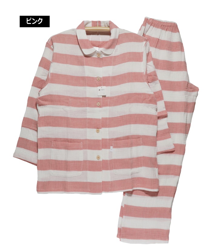 SALE／パジャマ Lサイズ レディース 春夏 長袖 長パンツ nacrure
