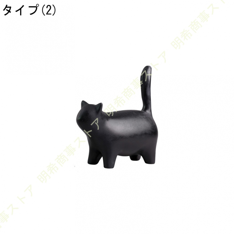 部屋装飾品 猫のオブジェ 猫の置物 北欧 シンプルデザイン デスク装飾 現代彫刻デスク装飾 おしゃれ インテリア雑貨 北欧の雑貨 樹脂工芸品 アンティーク