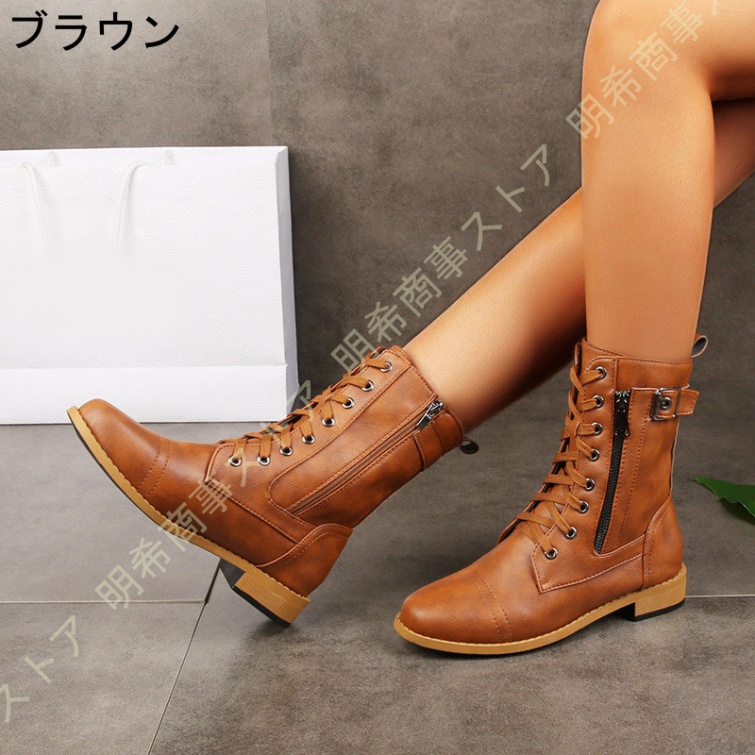 山羊革 ブーツ（サイズ（cm）：25.5cm）の商品一覧 通販 - Yahoo 