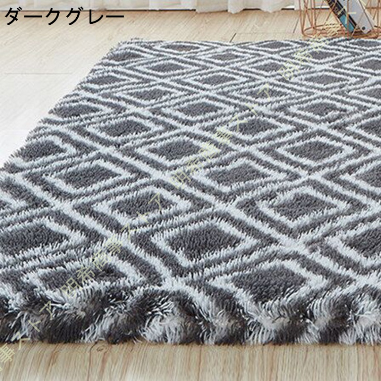 ラグ 洗える おしゃれ シャギーラグ ホットカーペット対応 小さめ 約160*230cm 無地 毛足10mm ふわふわエアリーパイル 当店オリジナル 北欧 ふかふか 洗える｜akishoujistort｜08