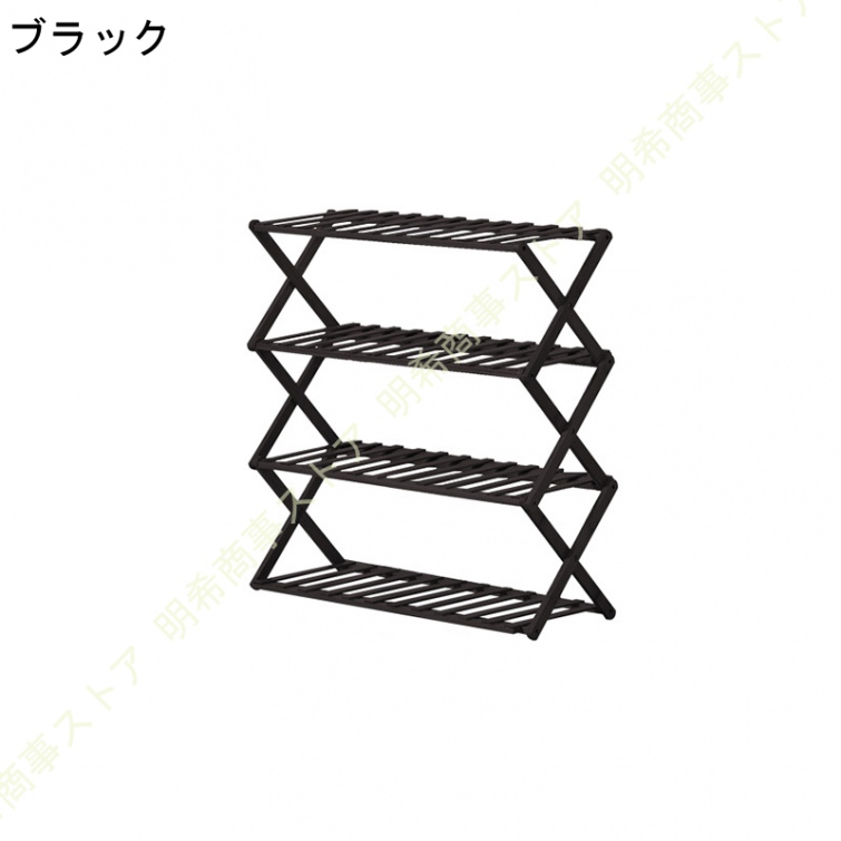 木製 収納棚 キャンプラック 2/3/4/5段ラック アウトドアラック 木製 卓上 収納ラック 折り畳み 折りたたみ デスク上置き棚 デスクラック コンパクト｜akishoujistort｜03