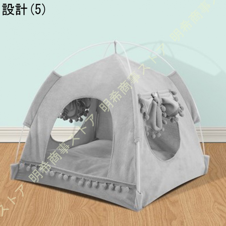 猫 テント 大きい ペットテント 室内 室外 犬 テント ベッド 猫 テント ペット用ベッド 折りたたみ 組み立て簡単 ペットベッド 猫 犬 ベッド 可愛い｜akishoujistort｜06