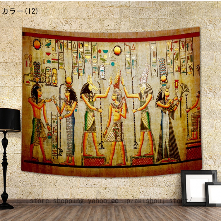 【特急】引き取り限定エジプトの神々/螺鈿細工装飾絵画 壁掛け 美術品 高級インテリア 古代ロマン 神鳥 神話 壁画 アート 骨董 その他
