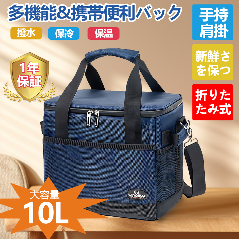 保温バッグ 保冷バッグ クーラーボックス 小型 10L ソフト 保温バッグ 保冷バッグ クーラーボックス 小型 10L ソフト