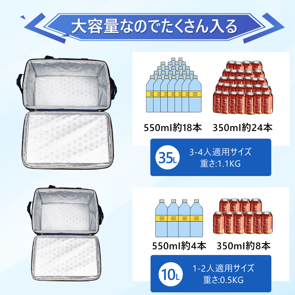 保温バッグ 保冷バッグ クーラーボックス 小型 10L ソフト 保温バッグ 保冷バッグ クーラーボックス 小型 10L ソフト