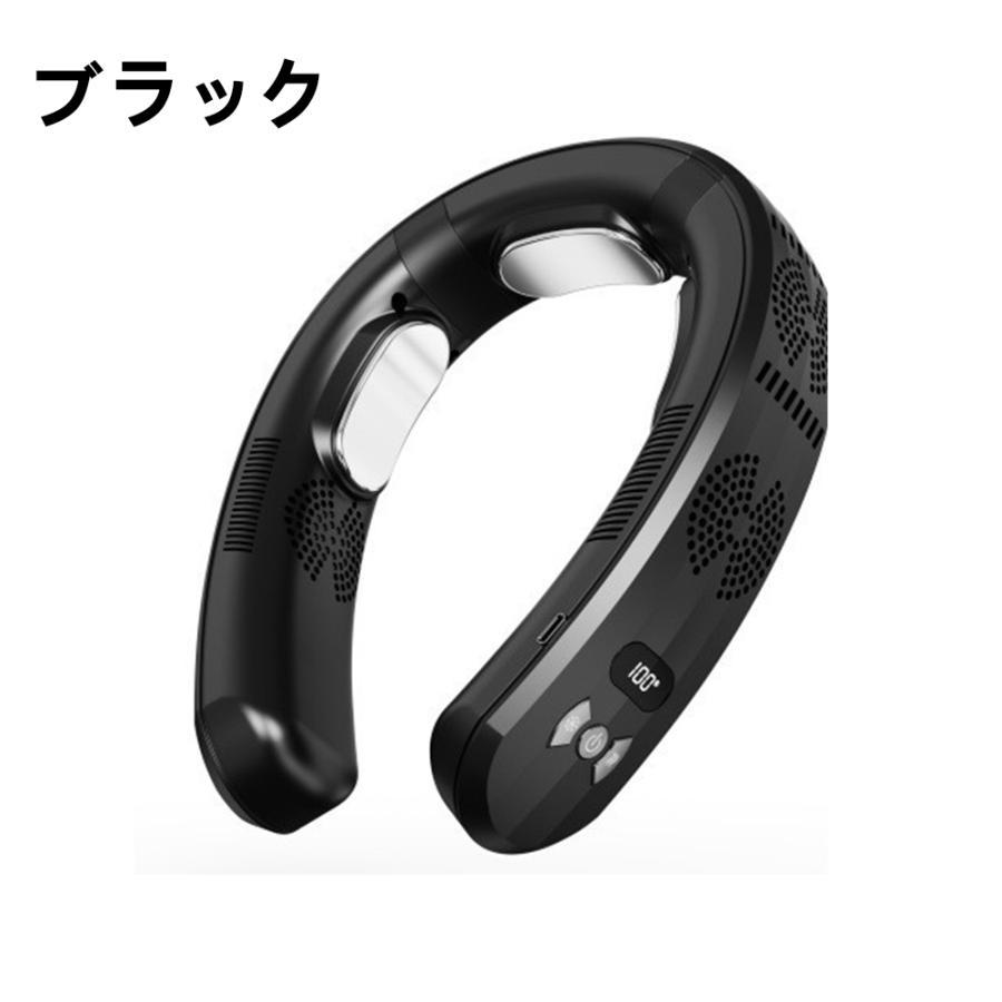 首掛け扇風機 ネッククーラー 扇風機 ハンズフリーファン ハンディ扇風機 ネックエアコン Type-C充電 冷感 静音 軽量 羽なし 強力 冷感 大容量 冷/暖 熱中症対策 | ブランド登録なし | 03