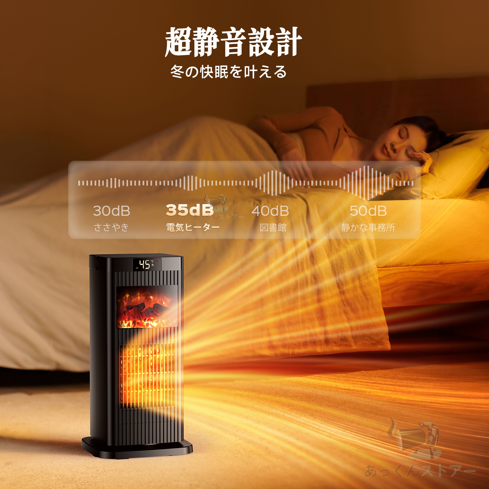 Amazon | セラミックヒーター 【2024新型・1秒で速暖・人感センサー搭載】 ファンヒーター 省エネ 首振り 小型 電気ストーブ  2段階温度調整 600W/1200W 省エネ 人気 足元 暖房 電気 静音 角度調節 大風量 リモコン付き LEDディスプレイ タッチパネル  コンパクト 転倒オフ 