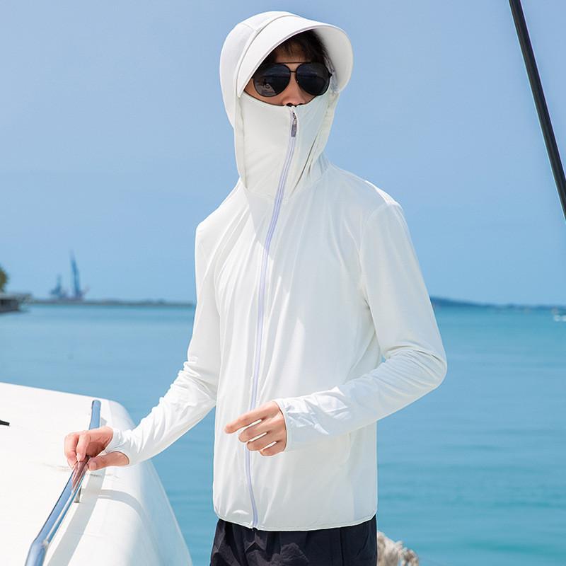 ラッシュガード メンズ UVカットパーカー 長袖 夏ジャケットUPF50  一部 接触冷感 冷房速乾 フード付き 薄 男女 日焼け止め 紫外線対策