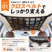 車 天井 ネット ルーフネット 車内 収納 車用品 カー用品 便利グッズ ラゲッジネット カーゴネット 荷物入れ キャンプ用品 カーアクセサリー 関連画像5
