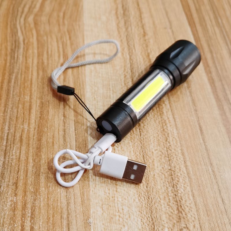 懐中電灯 LEDライト 強力 高輝度 充電式 小型 最強 ルーメン 防災用 電池なし ハンディライト 地震 USB ミニ 大容量 広範囲 作業 ハンドライト COB コンパクト 関連画像5