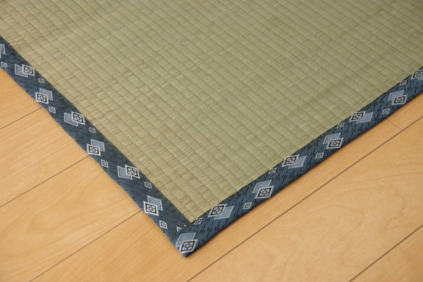 日本製 い草 上敷き/ラグマット (双目織 三六間4.5畳 約273×273cm 