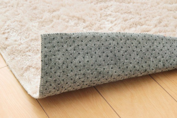 シャギー調 ラグマット/絨毯 (長方形 大 グリーン 約200×300cm) 洗える 
