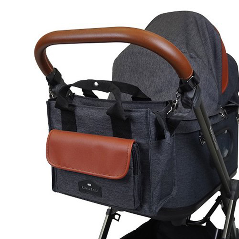 ROYAL TAILS ロイヤルテイルズ 共通オプション バッグ 全2色 ペット BAG ペットカート バッグ ペット 介護用品 おしゃれ お出かけ チャコール ベージュ_1