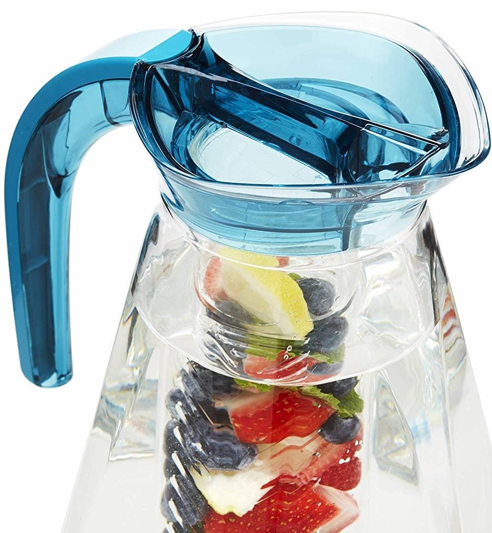 ピッチャー カラフェ ジャグ 水差し 飲料水サーバー ビバレッジディスペンサー ドリンク 飲料ジャー Home Water Ikon Pitcher 約2 5l Infuser Fruit 商い