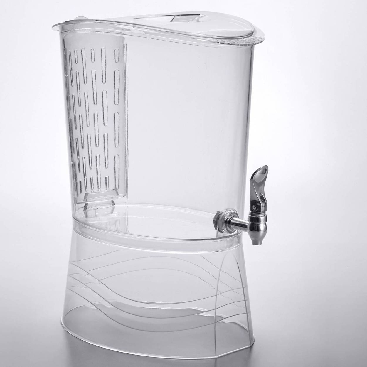 飲料サーバー スリムドリンクディスペンサー ビバレッジディスペンサー 飲料ジャー ドリンクバー 約11L Choice Slim Acrylic  Beverage Dispenser