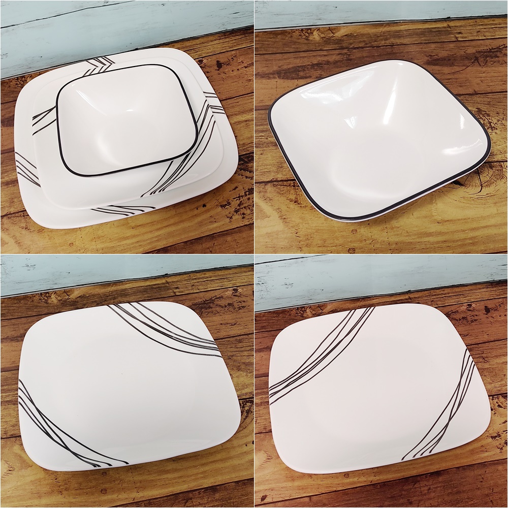 CORELLE（コレール） 食器18点セット 食器セット お皿セット 四角皿