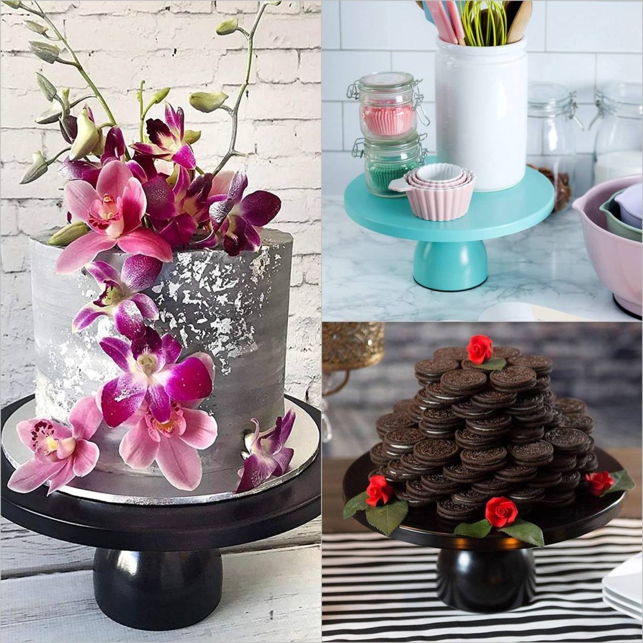 ケーキスタンド デザートスタンド メタルケーキスタンド ジョセリン