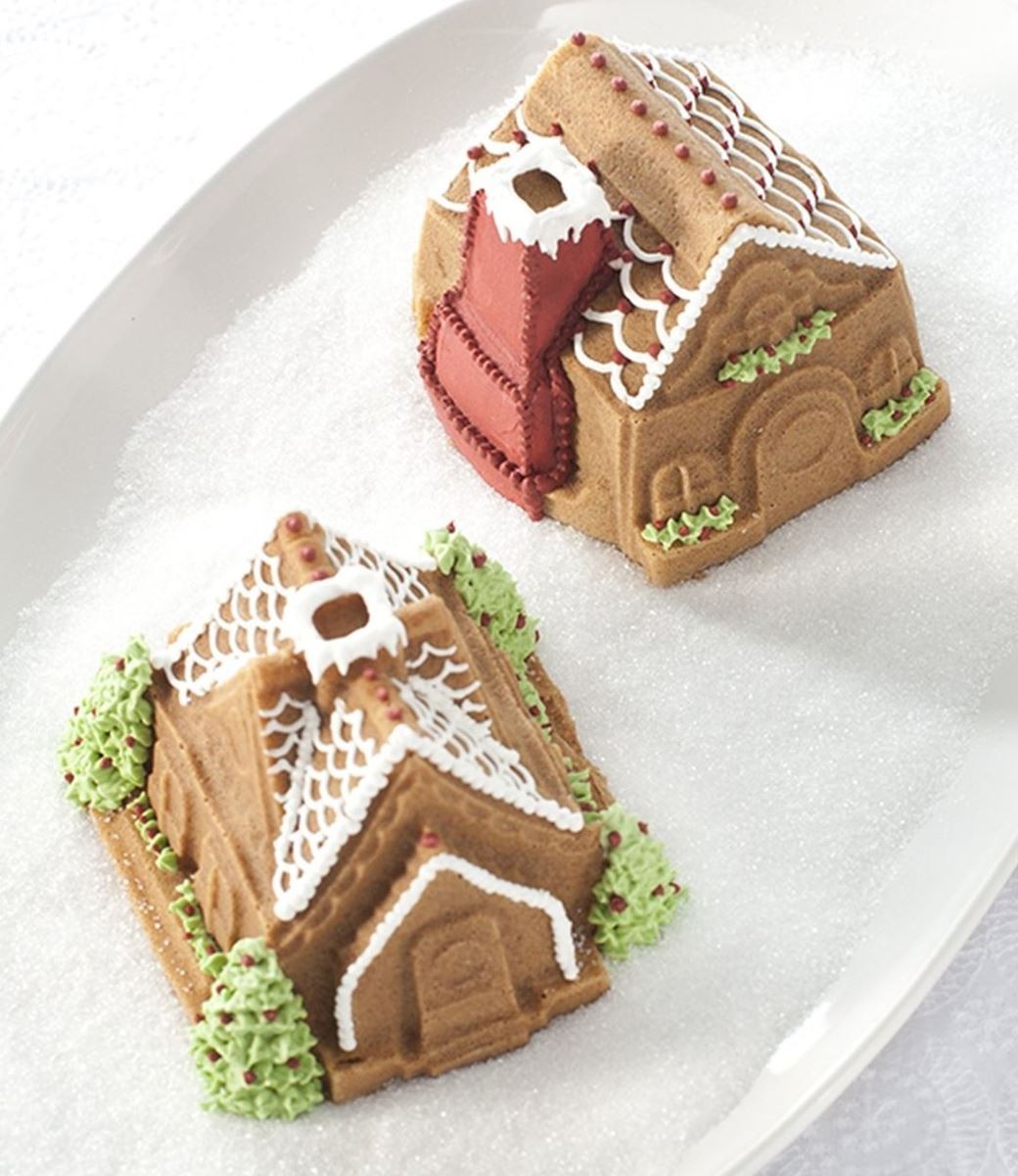 ノルディックウエア ジンジャーブレッドハウス デュエット パン ケーキ型 Nordic Ware Gingerbread House Duet Pan  86748 :1005169:akt8 通販 