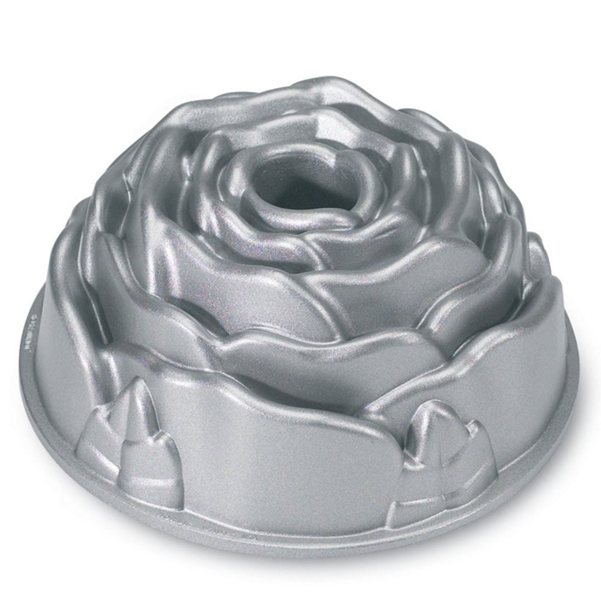 ノルディックウエア プラチナ ローズ バントパン ケーキ型 薔薇型 Nordic Ware Platinum Rose Cast Aluminum  Bundt Pan 54148