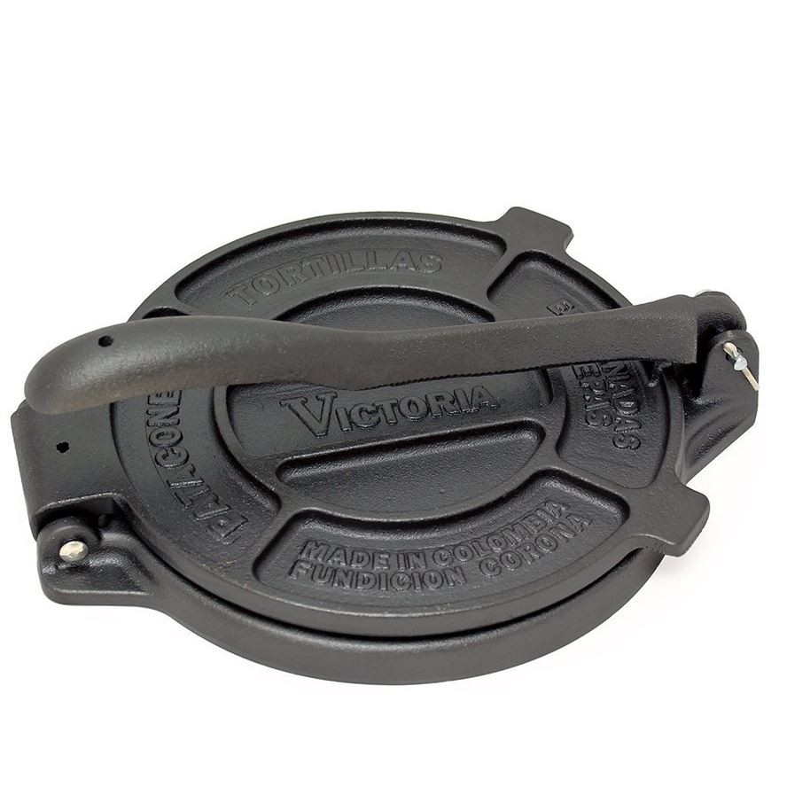 トルティーヤ プレス 直径20cm Victoria 8 inch Cast Iron