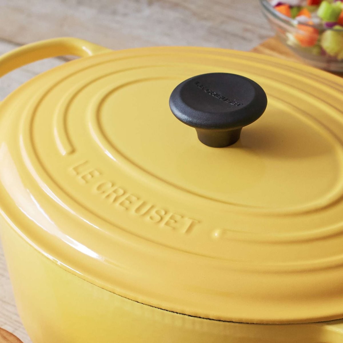 早い者勝ち！ル・クルーゼ　LE CREUSET 24cm イエロー ビンテージ・ル・クルーゼ / イエロー 23cm | 黄魚オンライン