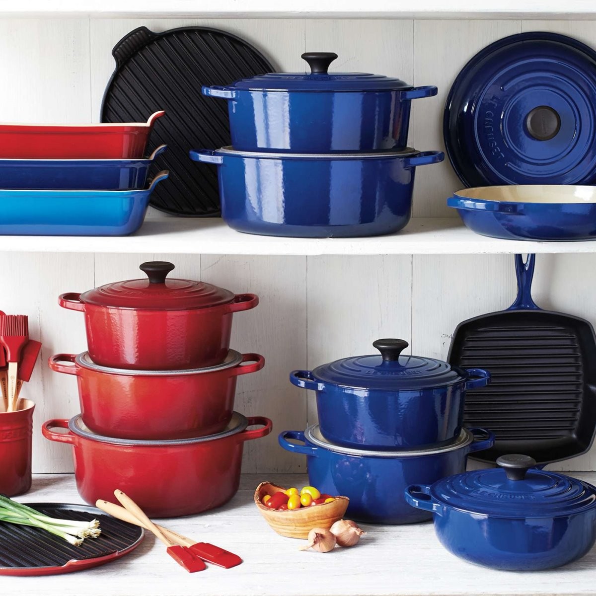 シルバーピーチ Le Creuset ルクルーゼ グリルパン スクエア