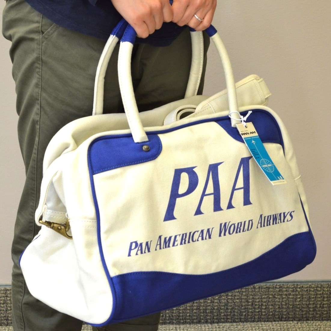 パンナム ボストンバッグ ユニセックス Pan Am PAA Presidential Bag