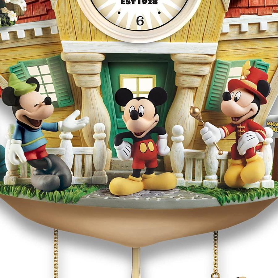 ミッキーマウス鳩時計 ディズニー掛時計 ウオールクロック 壁掛け 時計 Disney Mickey Mouse Cuckoo Clock かわいい時計  柱時計 : 2003308 : akt8 - 通販 - Yahoo!ショッピング