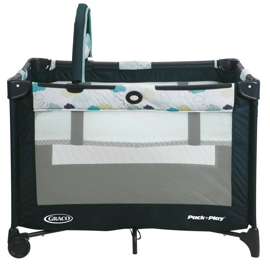 GRACO（グレコ） プレイヤード ストラタス 層雲柄（ベビーベッド 