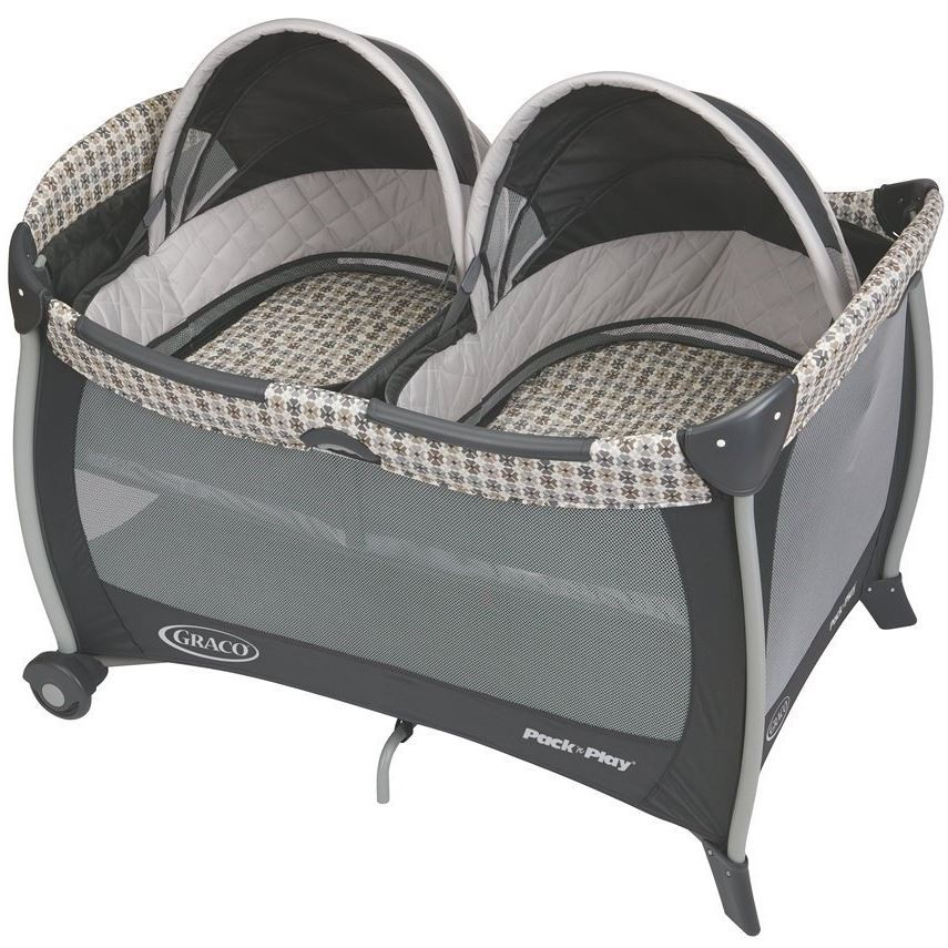 グレコ パックン プレイヤード ツインバシネット ヴァンス 双子用 （ベビーベッド・ベビーサークル） Graco Pack 'n Play  Playard with Twins Bassinet, Vance : 4001071 : akt8 - 通販 - Yahoo!ショッピング