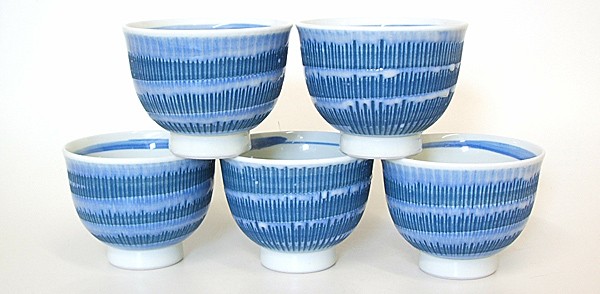 有田焼 五客湯のみ 茶器 和食器 湯のみ 国産 雅祥五客湯のみ : 有限