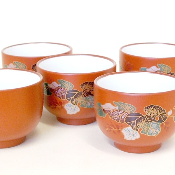 湯のみ 国産 湯呑 湯飲み 5個セット 五客湯のみ くずの花五客湯のみ
