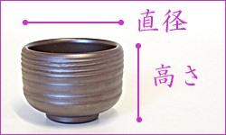 酒器 酒杯 ぐいのみ ぐい呑み 【鯉】 万古焼 祥司作 日本酒 玉露 父の