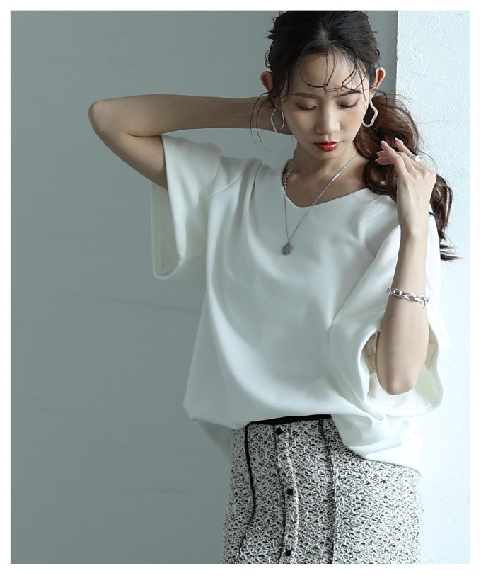 Sawa a la mode レディース トップス ブラウス 半袖 5分袖 ぽ