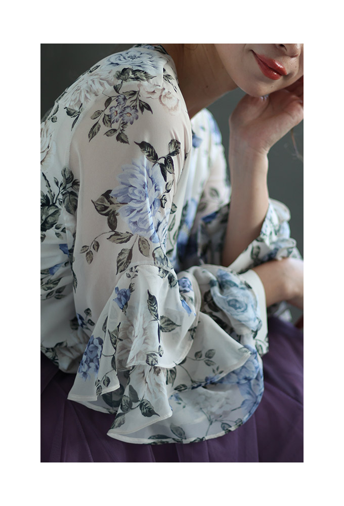 Sawa a la mode レディース トップス ブラウス シャツ 花柄