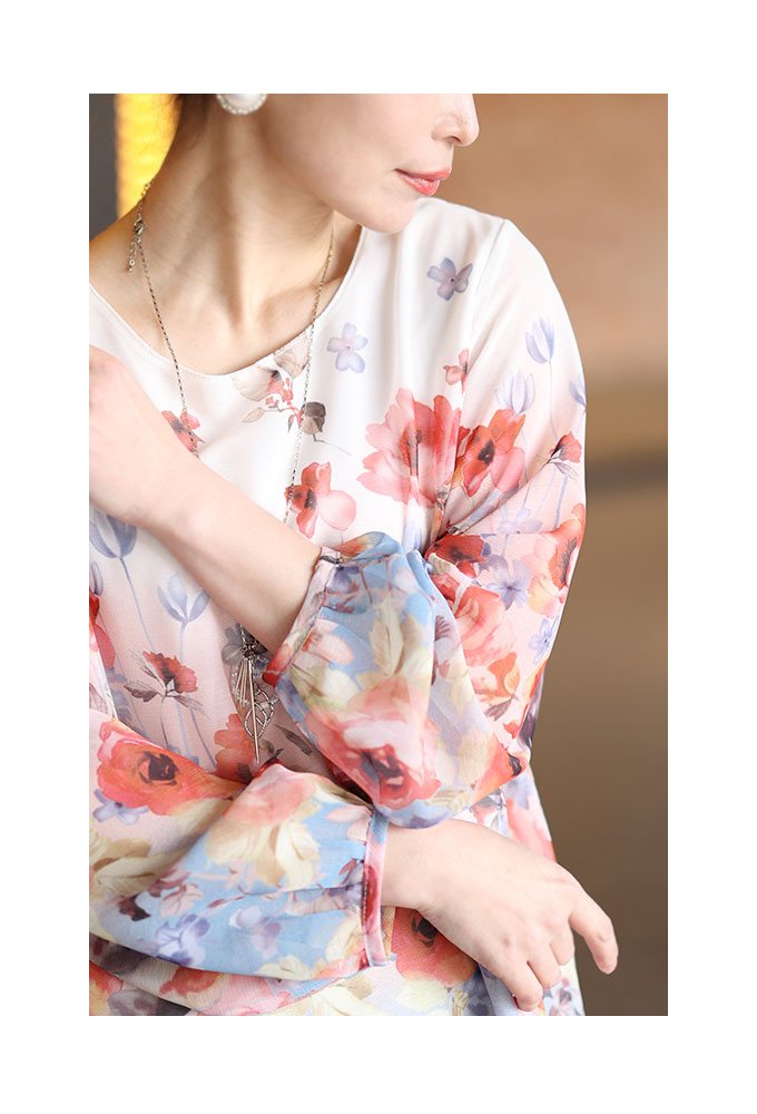 Sawa a la mode レディース トップス ブラウス シャツ 赤 レッド