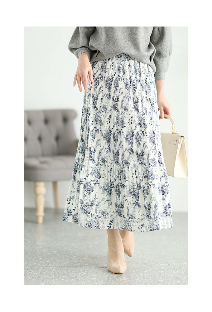 Sawa a la mode（サワアラモード） レディース ボトムス スカート 紺