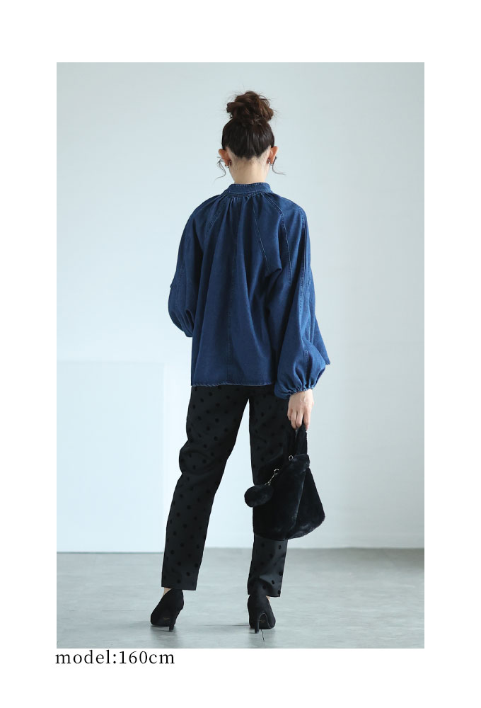 Sawa a la mode レディース トップス ブラウス シャツ ブルー 青 Sawa a la mode レディース トップス ブラウス シャツ ブルー 青