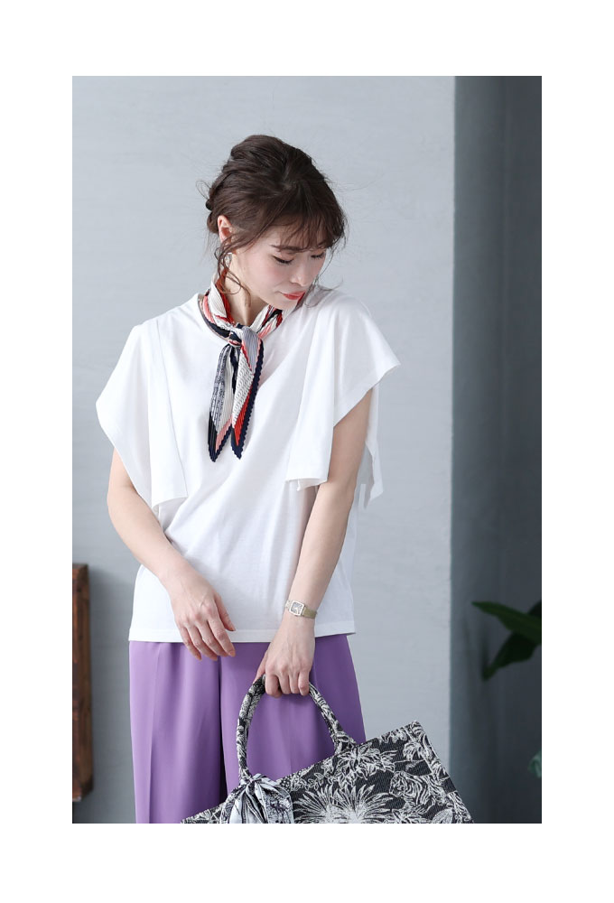 Sawa a la mode レディース トップス カットソー Tシャツ 黒 Sawa a la mode レディース トップス カットソー Tシャツ 黒