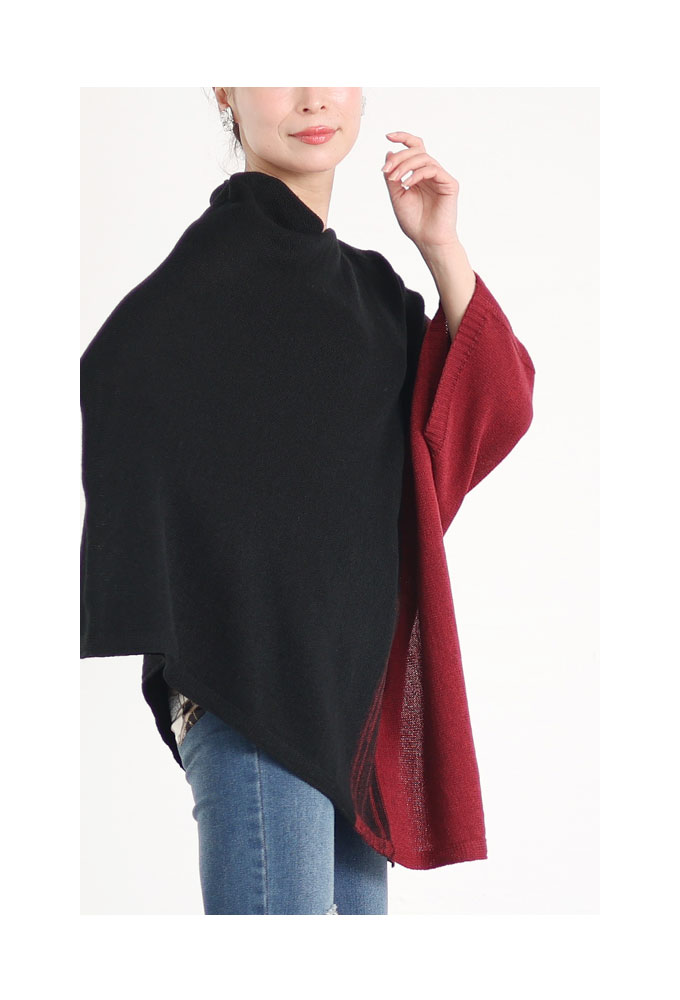 Sawa a la mode レディース トップス ニット セーター ポンチョ