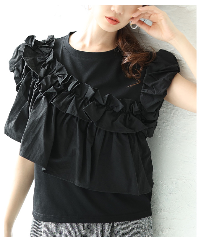 Sawa a la mode レディース トップス カットソー 半袖 夏 夏服