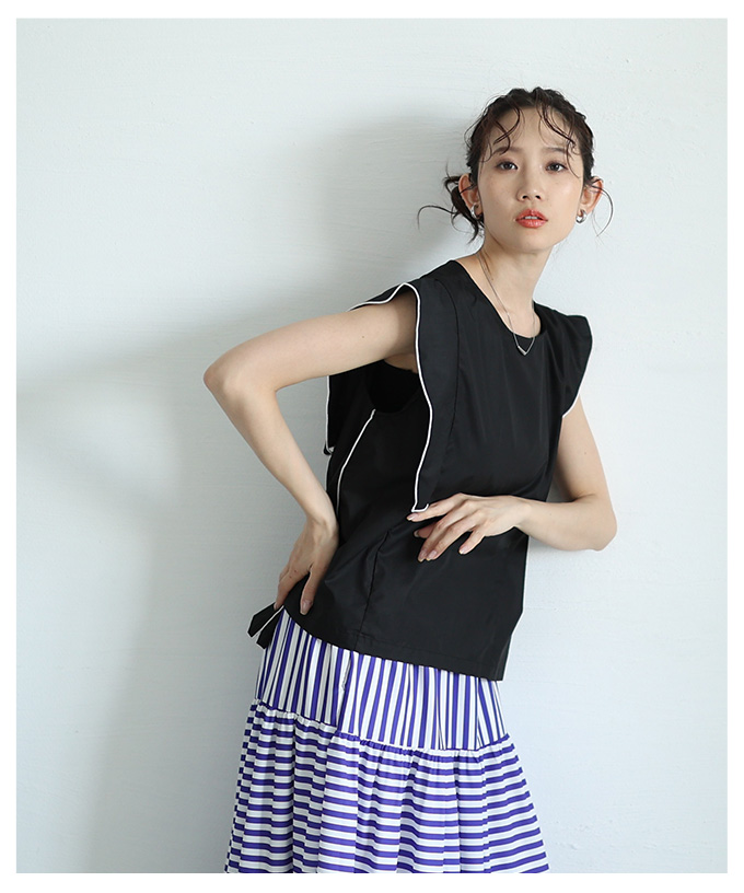 Sawa a la mode レディース トップス ブラウス フレアスリーブ